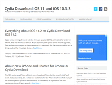 Tablet Screenshot of cydiadownload.info
